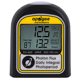 DLI-600：ePAR、日光積分和光周期計（ePAR，400-750 nm）